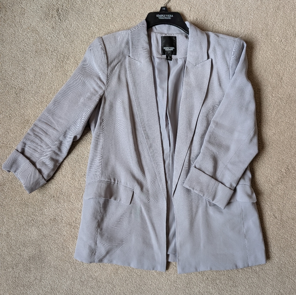 Vera Wang Gray Blazer
